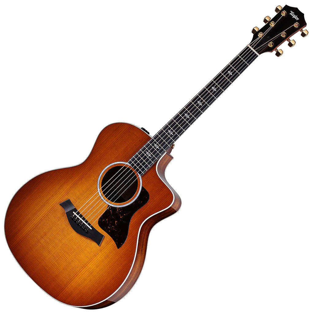Taylor GA NOS 214ce SE Koa DLX Acoustic Electric in Honey Burst w/ Deluxe Case- NOS214CEKDLXHB