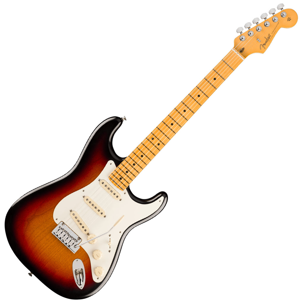 Fender American Ultra Luxe Vintage 50s Stratocaster Electric Guitar Maple in 3-Color Sunburst - 0118212800