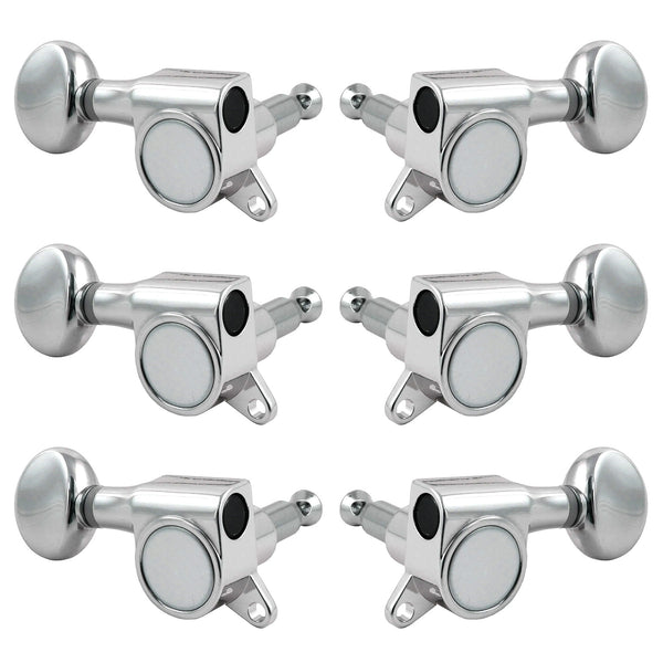 Allparts Tuning Keys 3x3 18:1 in Chrome with Hardware - TK7562010