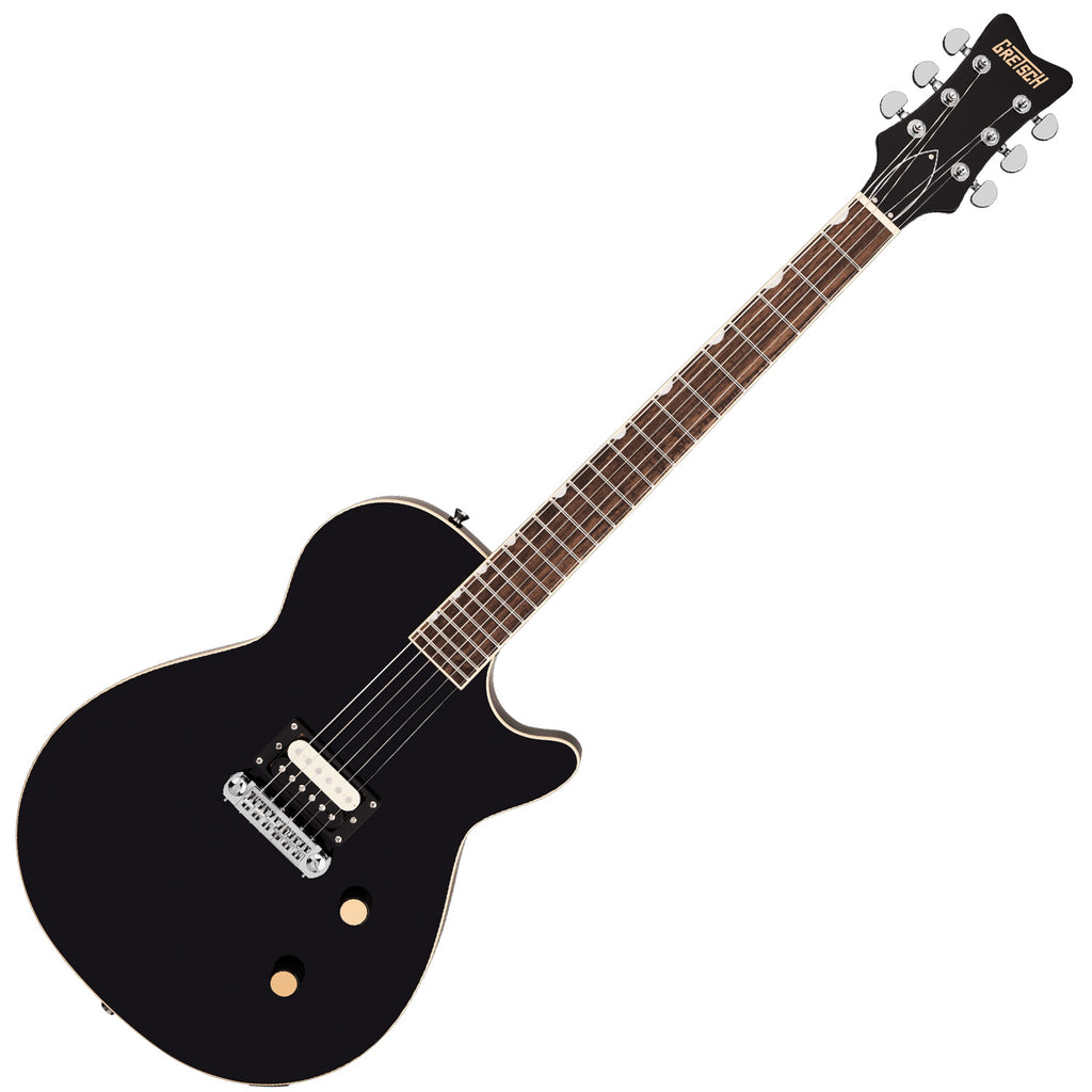Gretsch Streamliner Jet 1 Pickup Electric Guitar Laurel in Jet Black - 2814103506