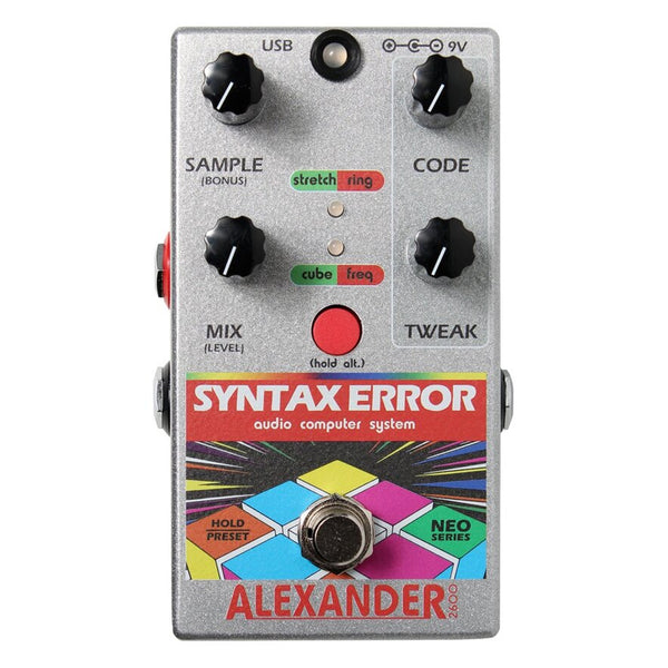 Alexander Syntax Error Effects Pedal - SYNTAXERROR