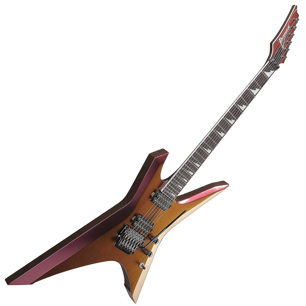 Ibanez Xiphos Electric Guitar in Rose Gold Chameleon w/Bag - XPT420DXRGC