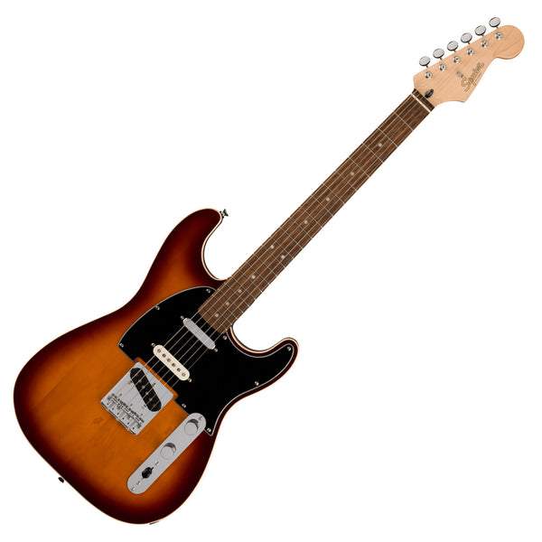 Squier Paranormal Custom NashVIlle Stratocaster Electric Guitar Laurel Chocolate 2 Tone Sunburst - 0377042516