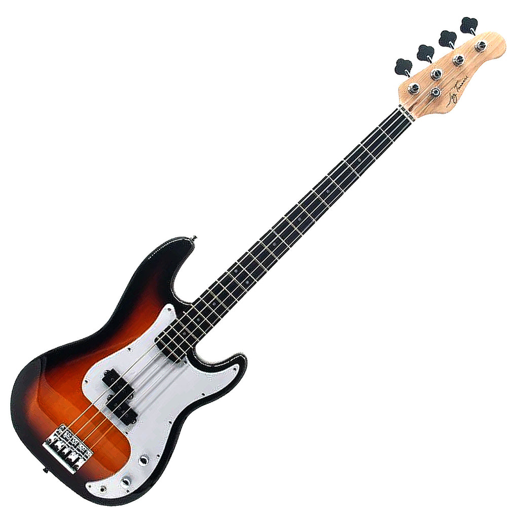 Jay Turser P-Style Electric Bass in Tobacco Sunburst - JTB410TSB