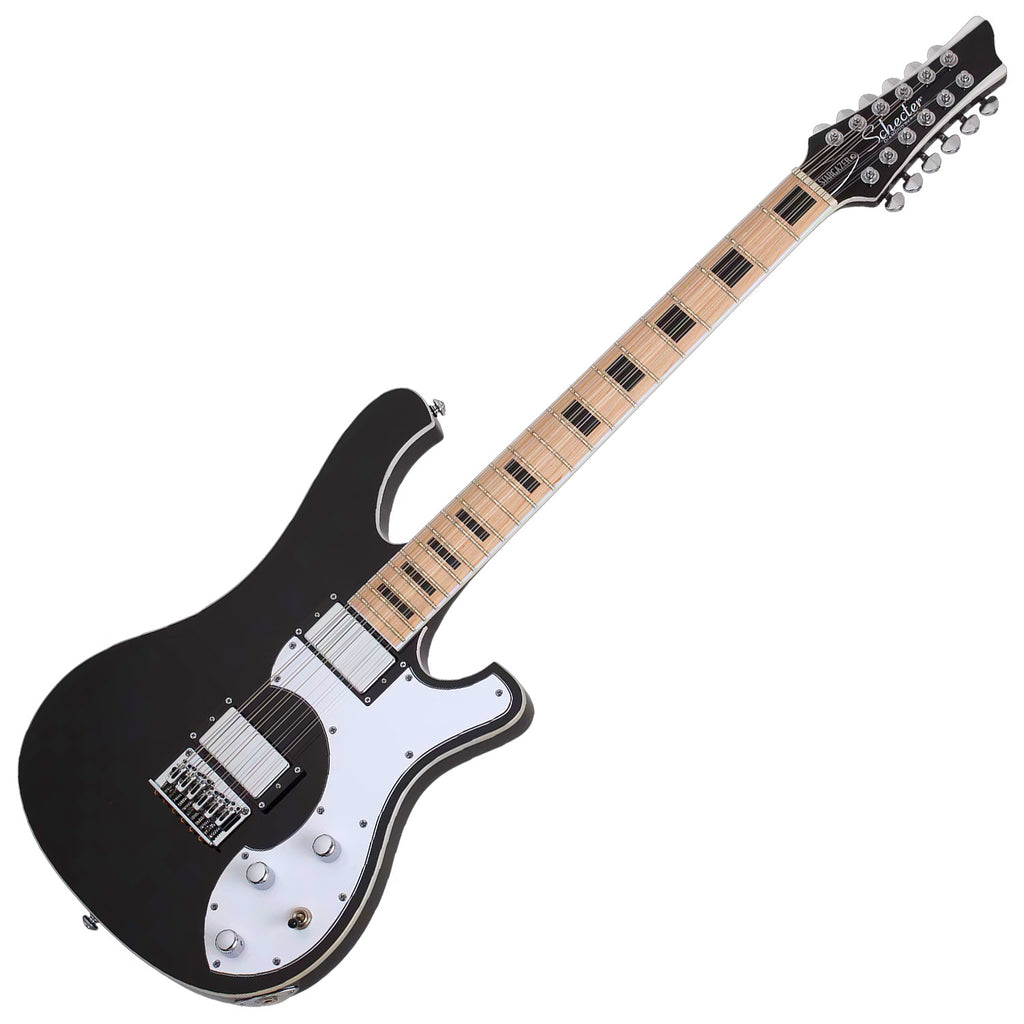 Schecter 12 String Schecter Stargazer 12 String Electric Guitar in Gloss Black - 678SHC ...
