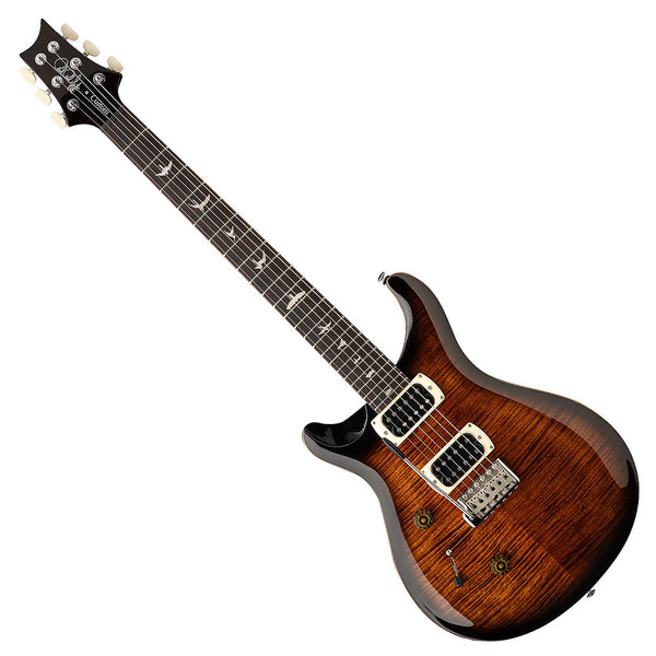 PRS SE Custom 24 Left Hand Electric Guitar Rosewood in Black Gold Sunburst w/Gig Bag - CL4FXRXN1BG