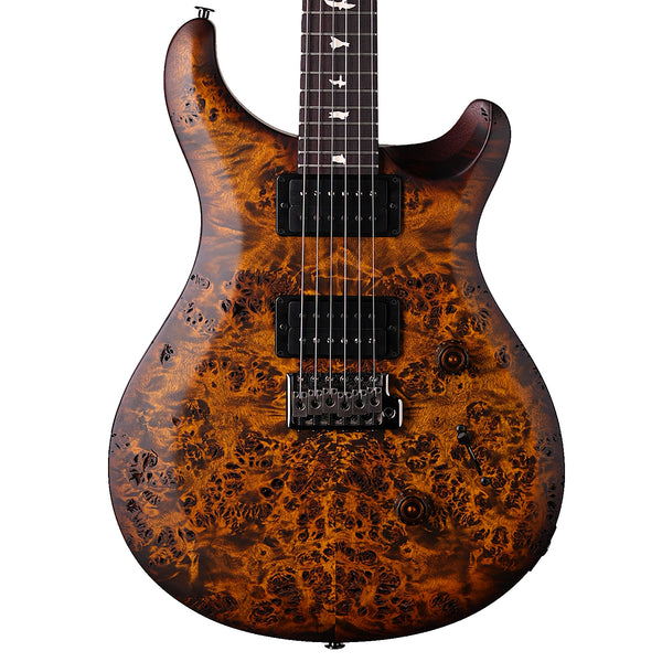 PRS Limited Edition S2 Custom 24 Poplar Burl in Black Gold Burst w/Case - 117366BG