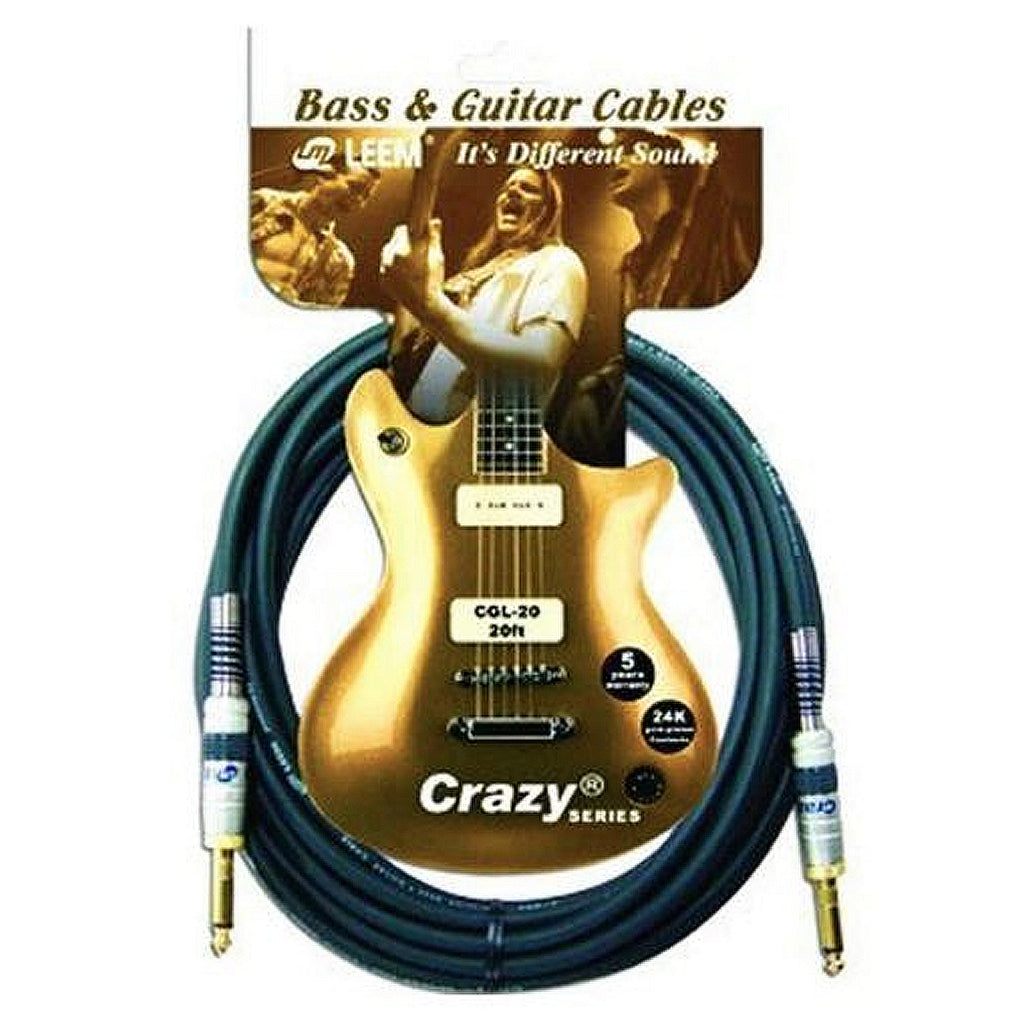 Leem 20 foot Crazy Instrument Cable - CGS20