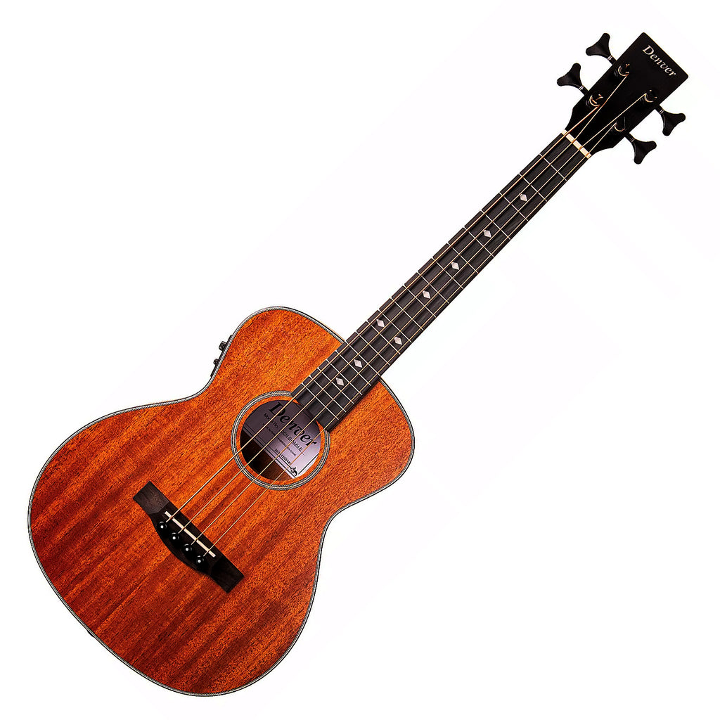 Denver Mini Mahogany Acoustic Electric Bass w/Gigbag - DENBAMHE