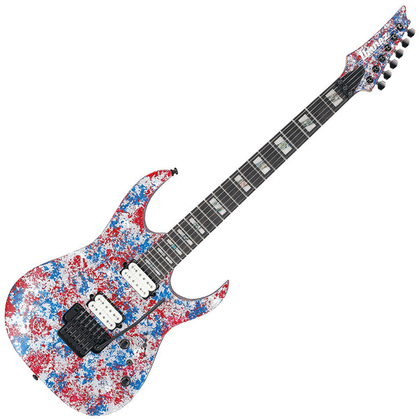 Ibanez RG Electric Guitar in Red, White, Blue w/Bag - RGR6A250