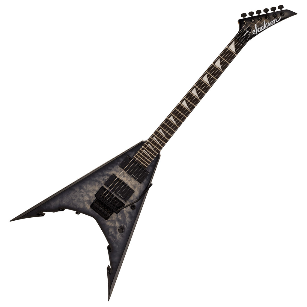 Jackson Pro Series Signature Corey Beaulieu King V KV6Q Electric Guitar Ebony in Transparent Black w/Case - 2912126585