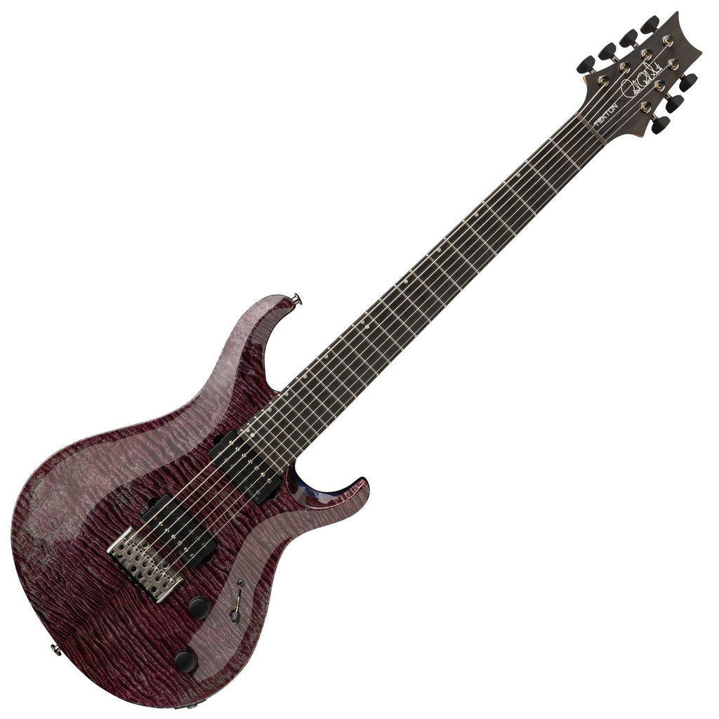 PRS Tekton SVN 7 String Electric Guitar Hardtail Natural Neck In Violet Tourmaline w/PRS Premium Gig Bag - 1176032V