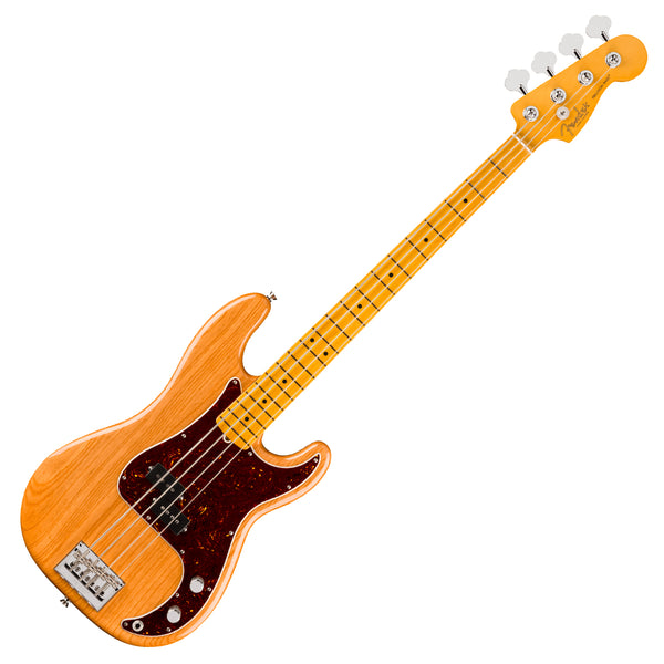 Fender American Professional Precision Electric Bass Maple in Natural w/Case - 0192912721