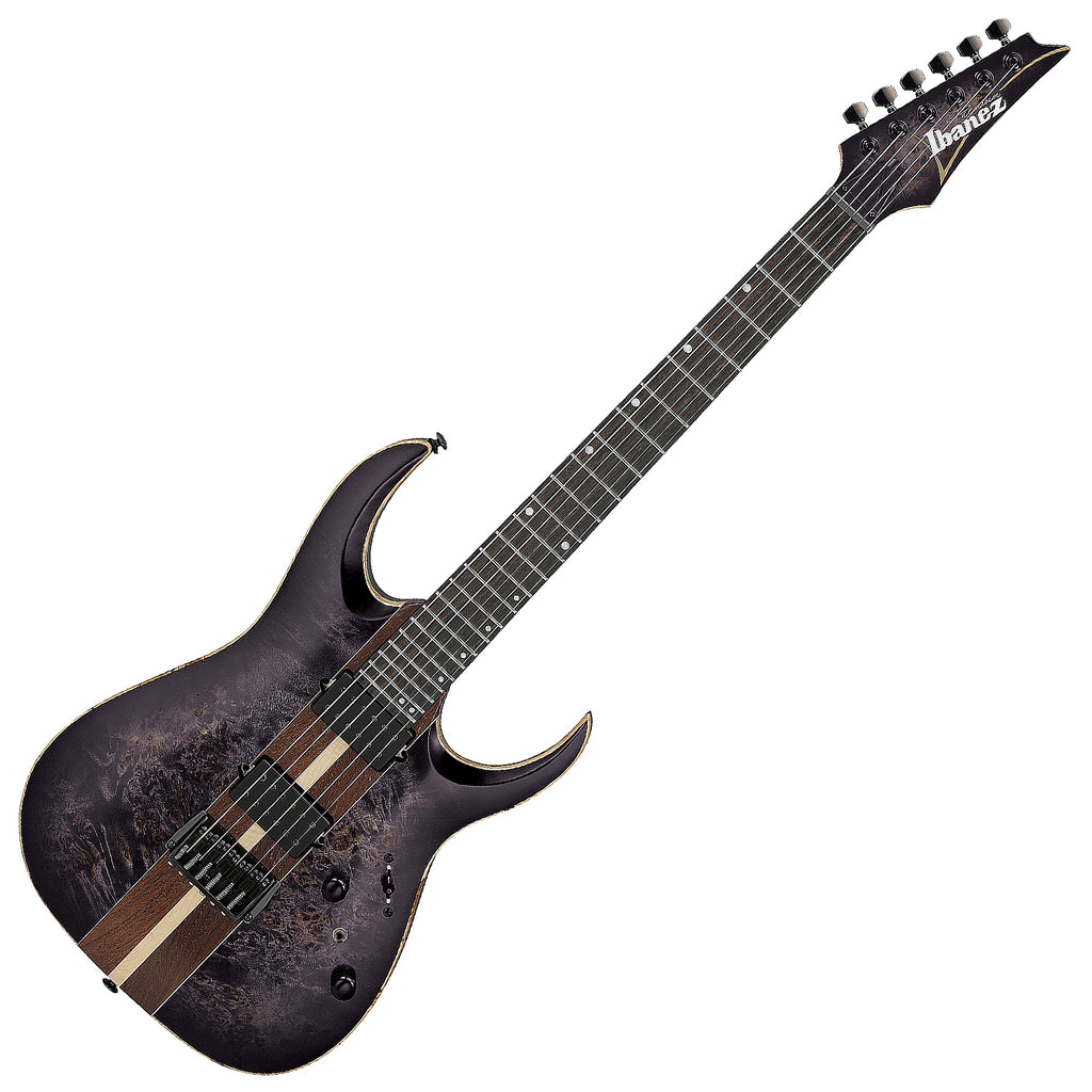 Ibanez RGA Premium Electric Guitar in Deep Twilight Burst Low Gloss w/Bag - RGA21P1PBDRL