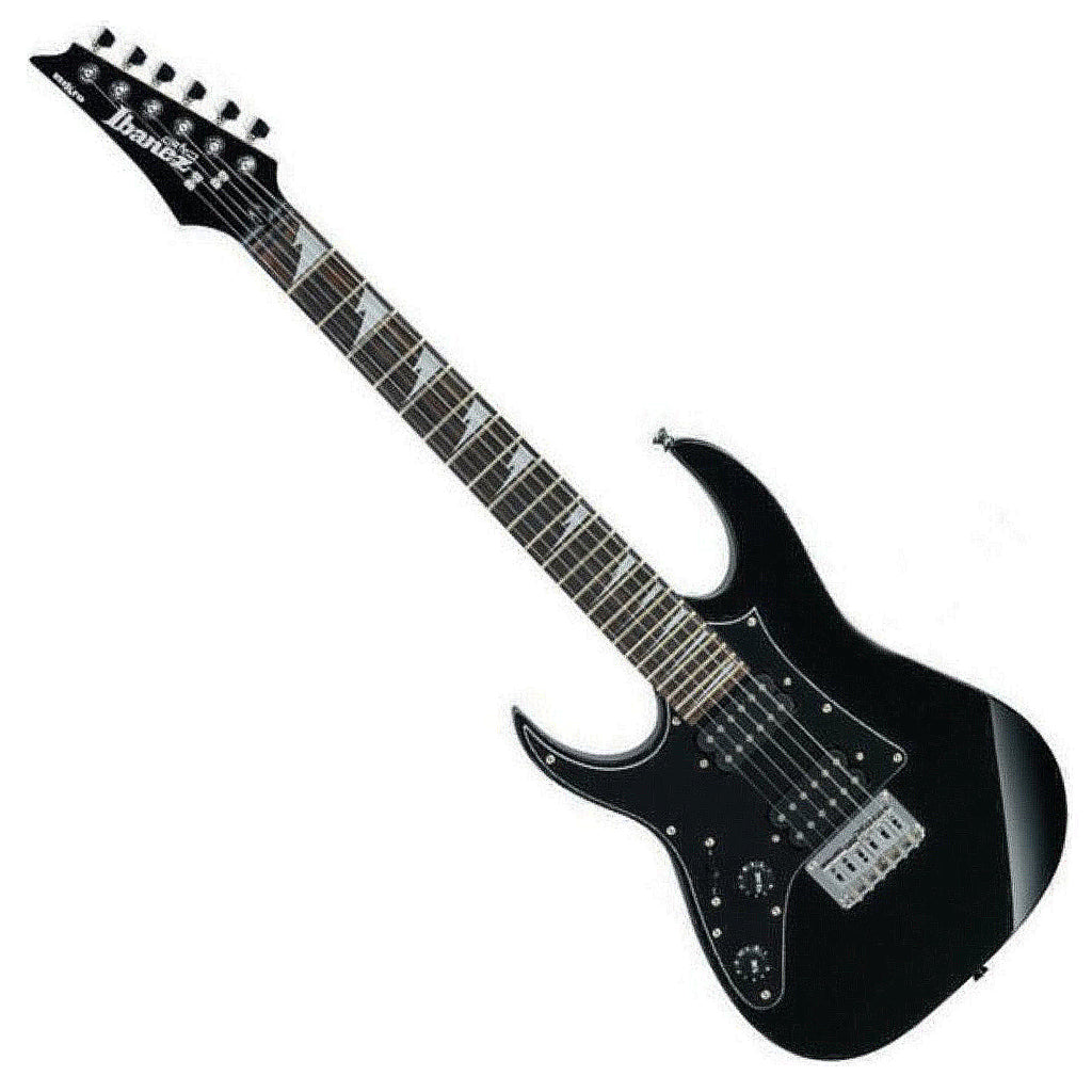 Ibanez GIO RG miKro Electric Guitar Lefty in Black Night w/Bag - GRGM21BKNL