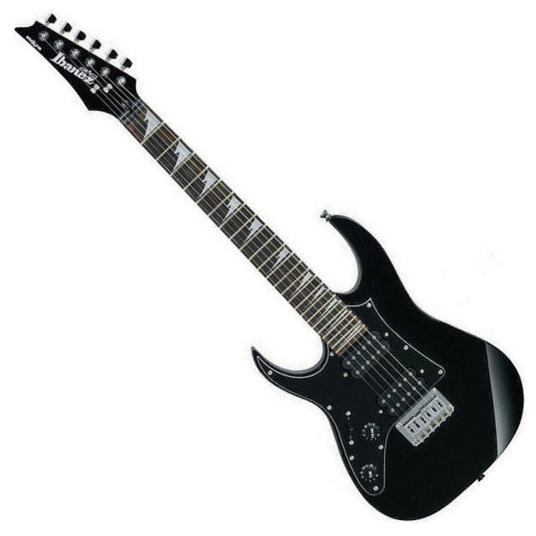 Ibanez GIO RG miKro Electric Guitar Lefty in Black Night w/Bag - GRGM21BKNL