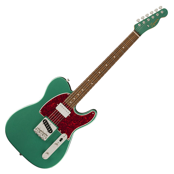 Squier Limited Classic Vibe 60s Telecaster SH Electric Guitar Laurel Tortoiseshell in Sherwood Green - 0374044546