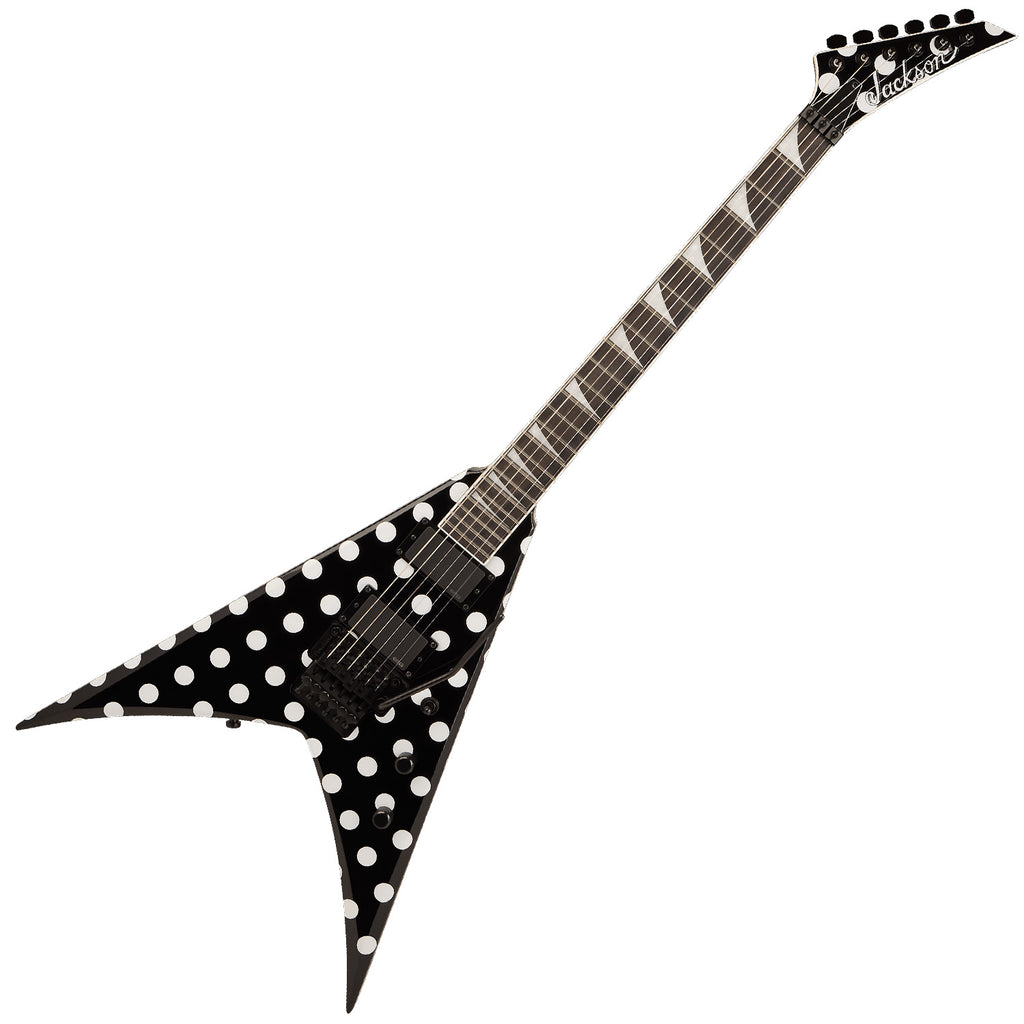 Jackson Pro Plus Signature Phil Demmel King V KV Electric Guitar Ebony in Polka Dot w/Case - 2912949800