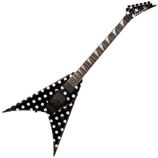 Jackson Pro Plus Signature Phil Demmel King V KV Electric Guitar Ebony in Polka Dot w/Case - 2912949800