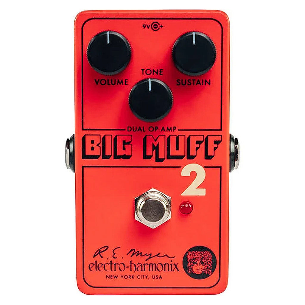 ElectroHarmonix Big Muff Pi 2 Fuzz Effects Pedal - BIGMUFF2