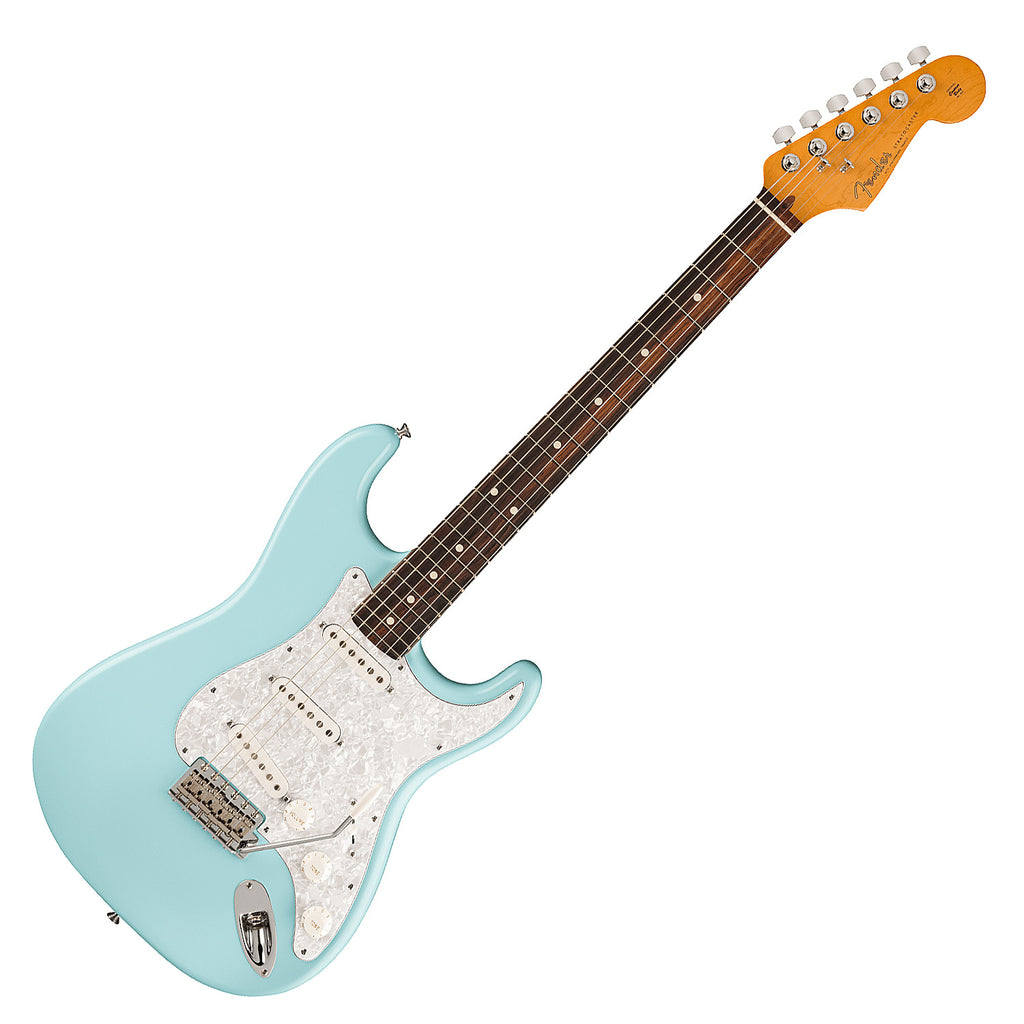 Fender Limited Cory Wong Stratocaster Electric Guitar Rosewood in Daphne Blue - 0115010704