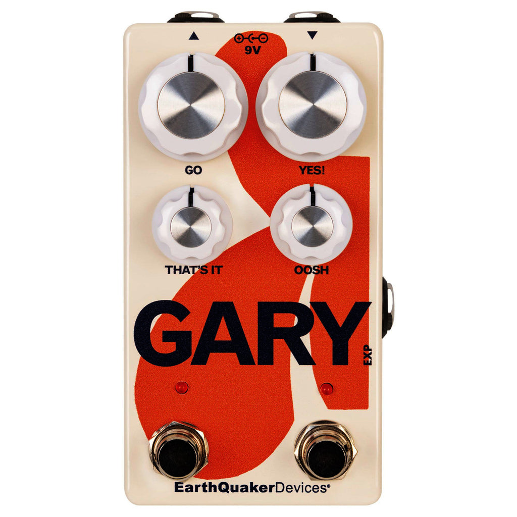 Earthquaker GARY Automatic Pulse Width Modulation Fuzz and Dynamic Natural Overdrive Effects Pedal - GARY