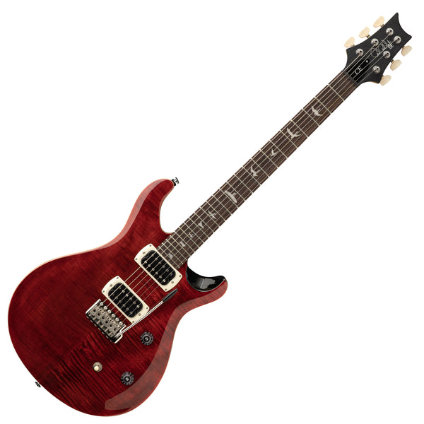 PRS SE CE24 Electric Guitar in Black Cherry w/Gig Bag - CE4FBRXN1BU