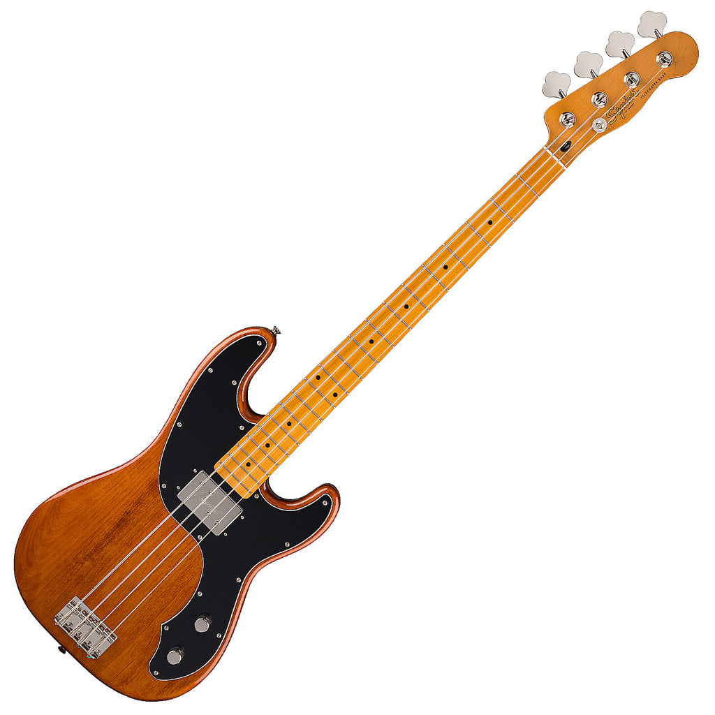 Squier Classic Vibe Telecaster Electric Bass Maple Black Pickguard in Mocha - 0374523529