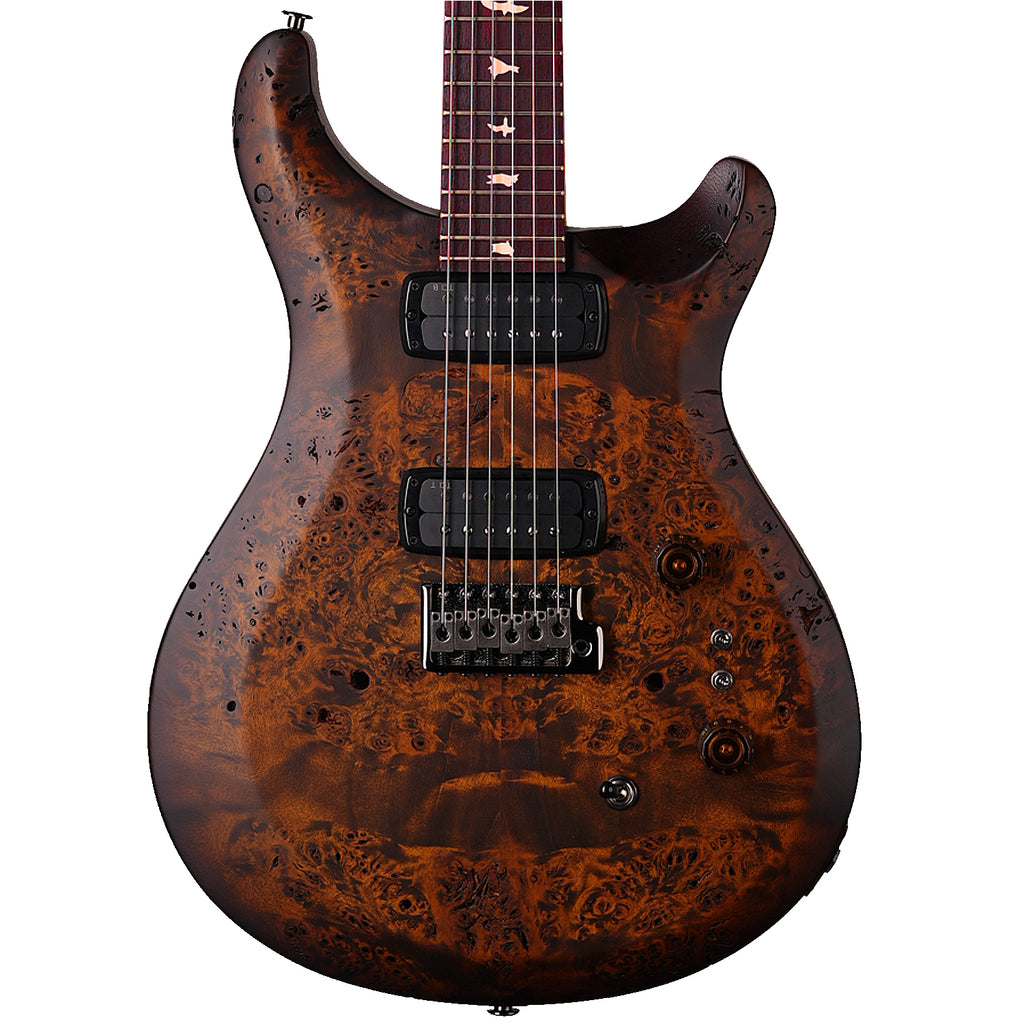 PRS Limited Edition S2 Custom 2408 Poplar Burl in Black Gold Burst - 117777BG