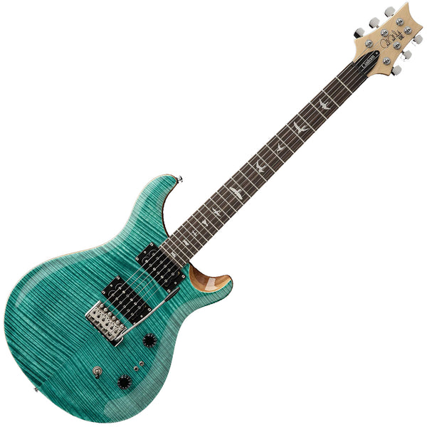 PRS SE Custom 24-08 Electric Guitar in Turquoise w/Gig Bag - C844TU