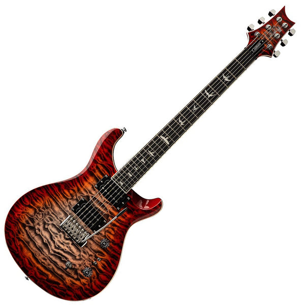 PRS SE Custom 2408 Quilt package Electric Guitar in Charcoal Cherry Burst - C844QQEIBCG