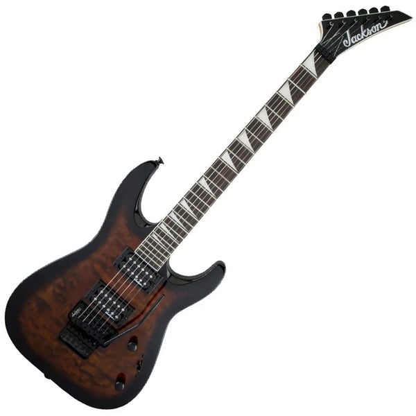 Jackson JS32Q Dinky Arched Top DKA Electric Guitar in Dark Sunburst - 2910113510