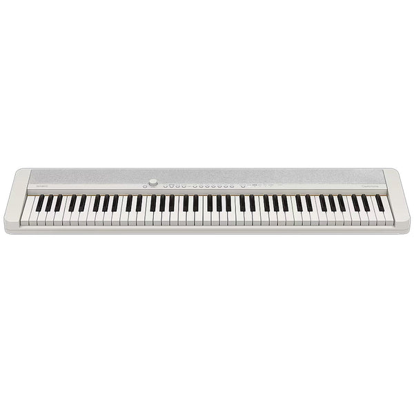 Casio 76 Key Digital Piano USB Music Rest & Power Supply in White - CTS176WH