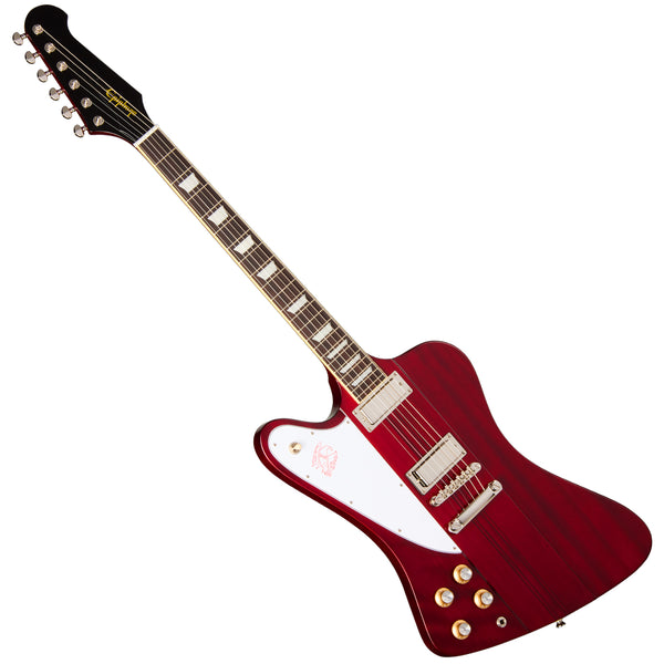 Epiphone Inspired by Gibson Firebird Left Hand Electric Guitar in Wine Red Left Handed w/Gig Bag - EIFBWRNHLH
