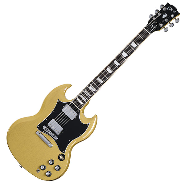 Gibson Custom Colour Series SG Standard Electric Guitar in TV Yellow w/Case - SGS00TVCH