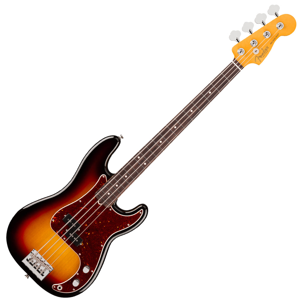 Fender American Professional Precision Electric Bass Rosewood in 3-Color Sunburst w/Case - 0192910700