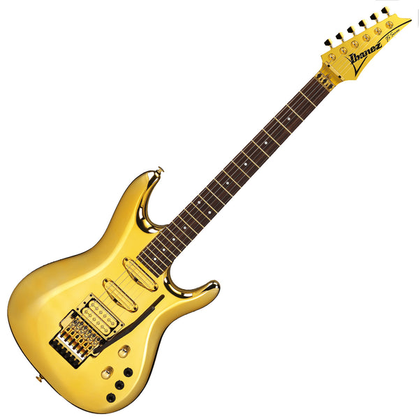 Ibanez Joe Satriani Signature Electric Guitar in Gold Chrome  w/Case - JS2GD