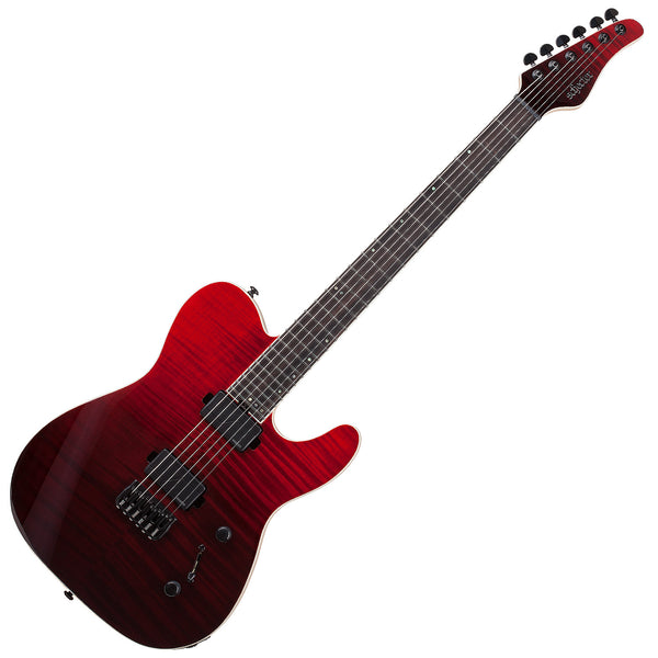 Schecter PT SLS Elite Electric Guitar in Bloodburst - 1375SHC