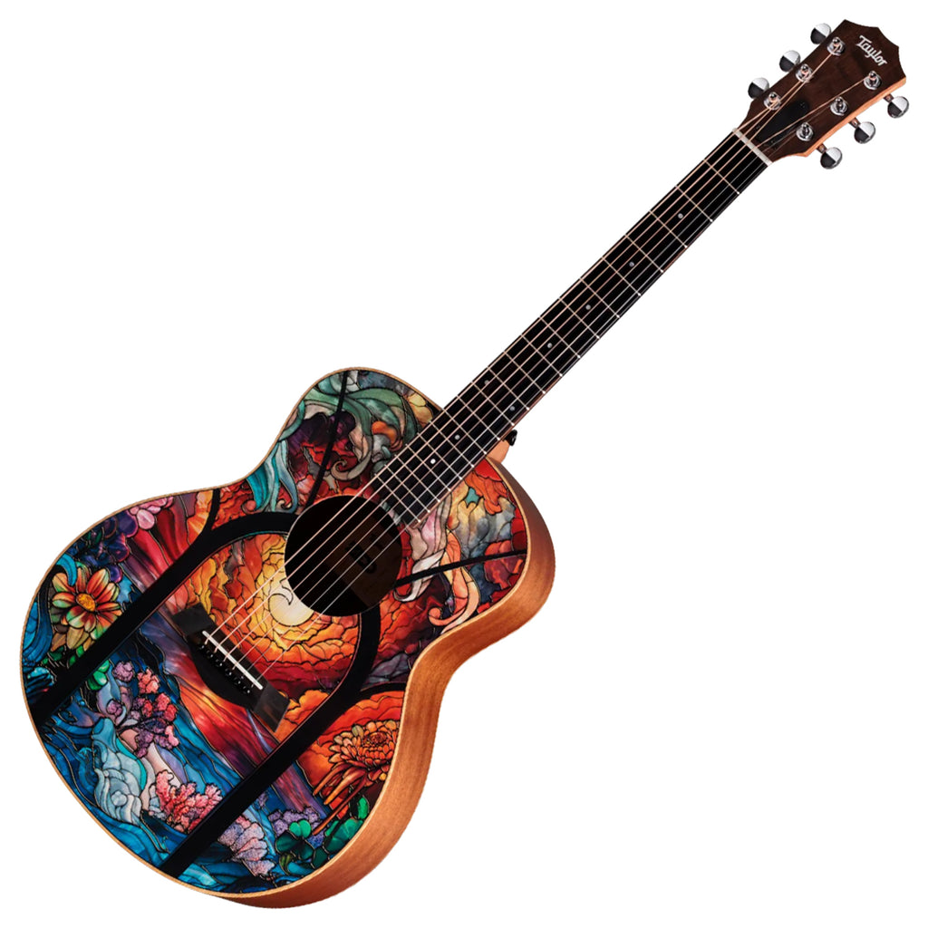 Taylor NOS GS Mini Telos Special Edition Acoustic Guitar in ZEDD Graphic - NOSGSMINIZEDD