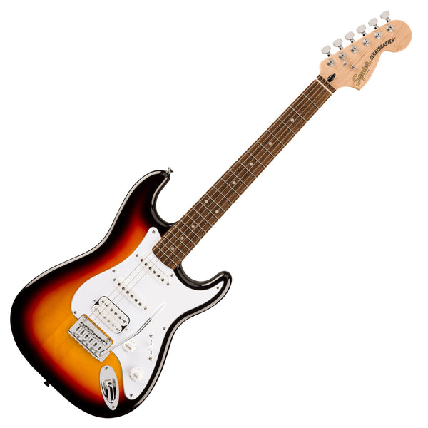 Squier Affinity Stratocaster Electric Guitar Junior HSS in 3-Colour Sunburst - 0378180500