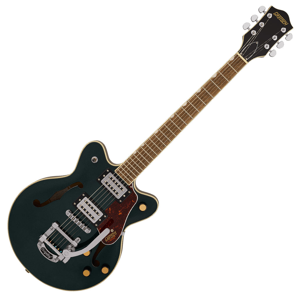 Gretsch G2655T Streamliner Center Block Jr DC Electric Guitar Bigsby Laurel in Cadillac Green - 2807200546