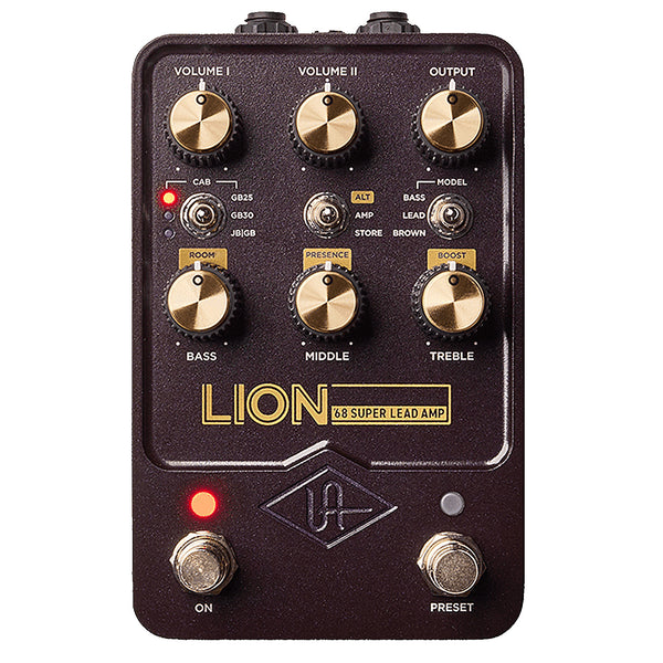 Universal Audio Lion '68 Super Lead Amp Pedal - UAGPMLION