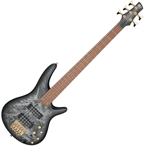 Ibanez SR Standard 5 String Electric Bass in Black Ice Frozen Matte - SR305EDXBZM