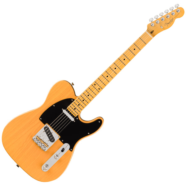 Fender American Professional Telecaster Electric Guitar Maple in Butterscotch Blonde w/Case - 0111142750