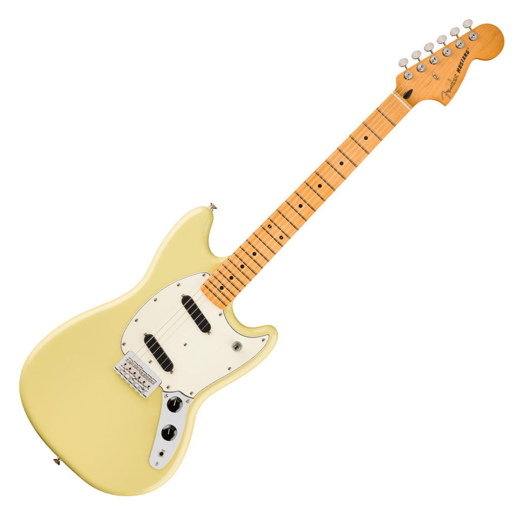 Fender Player II Mustang Electric Guitar in Hialeah Yellow - 0140462561