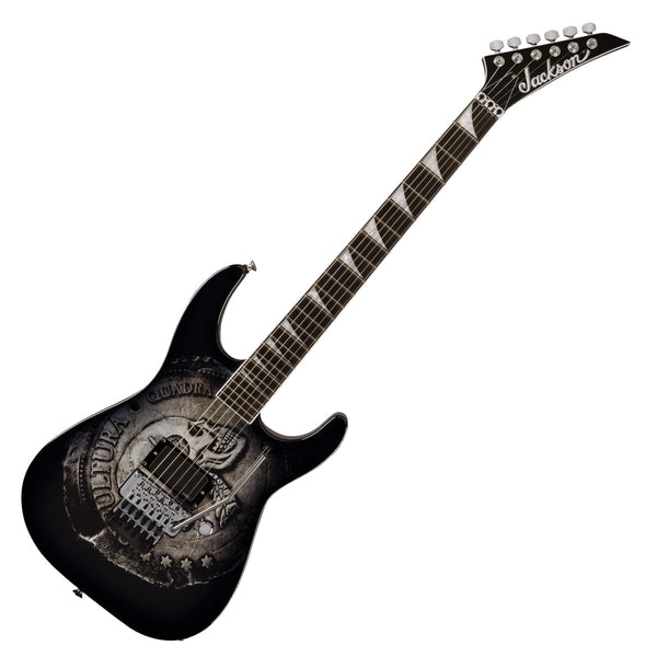Jackson Pro Series Signature Andreas Kisser Soloist Electric Guitar Ebony in Quadra - 2914223500