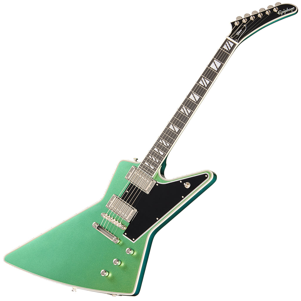 Epiphone Futura Series Explorer Custom Electric Guitar in Dragonfly Shift w/Gig Bag - EIFEXCDFSNH