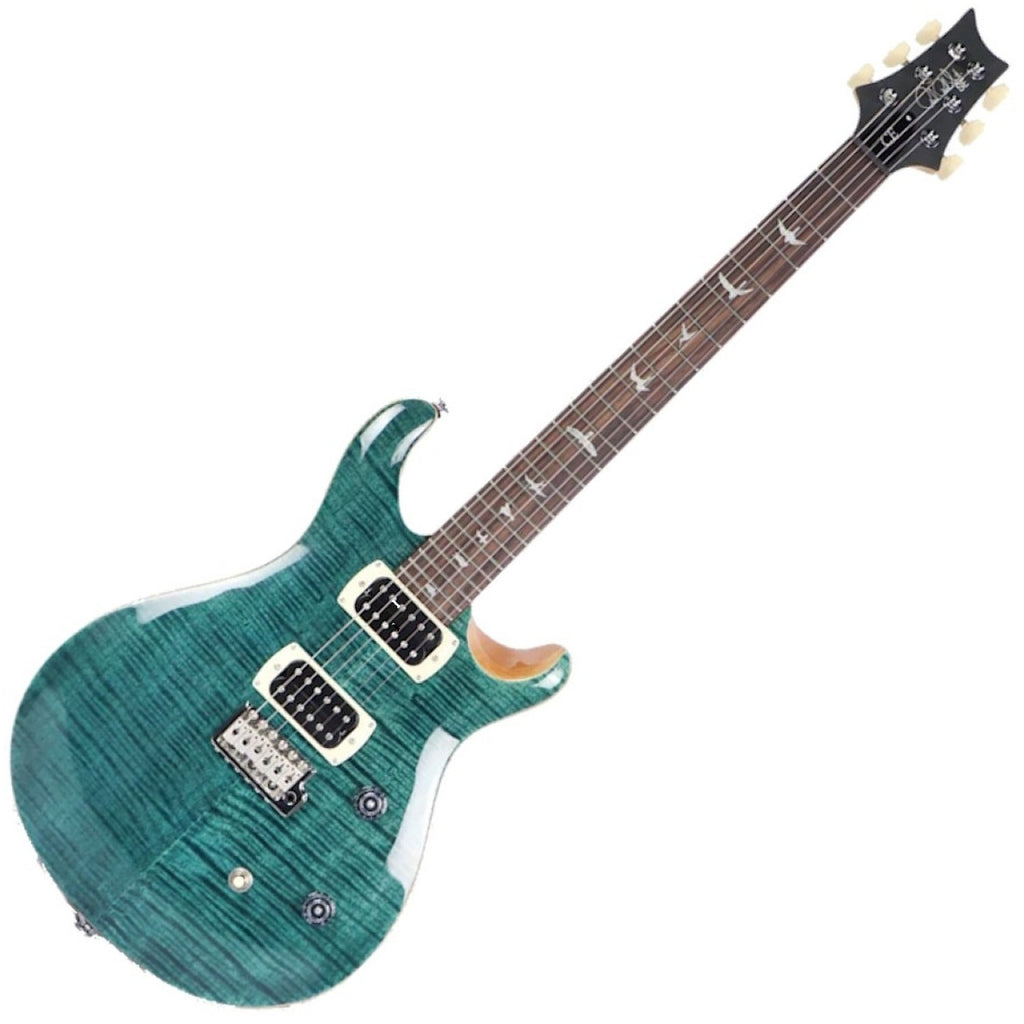 PRS SE CE24 Electric Guitar in Slate Blue w/Gig Bag - CE4FBRXN1SB