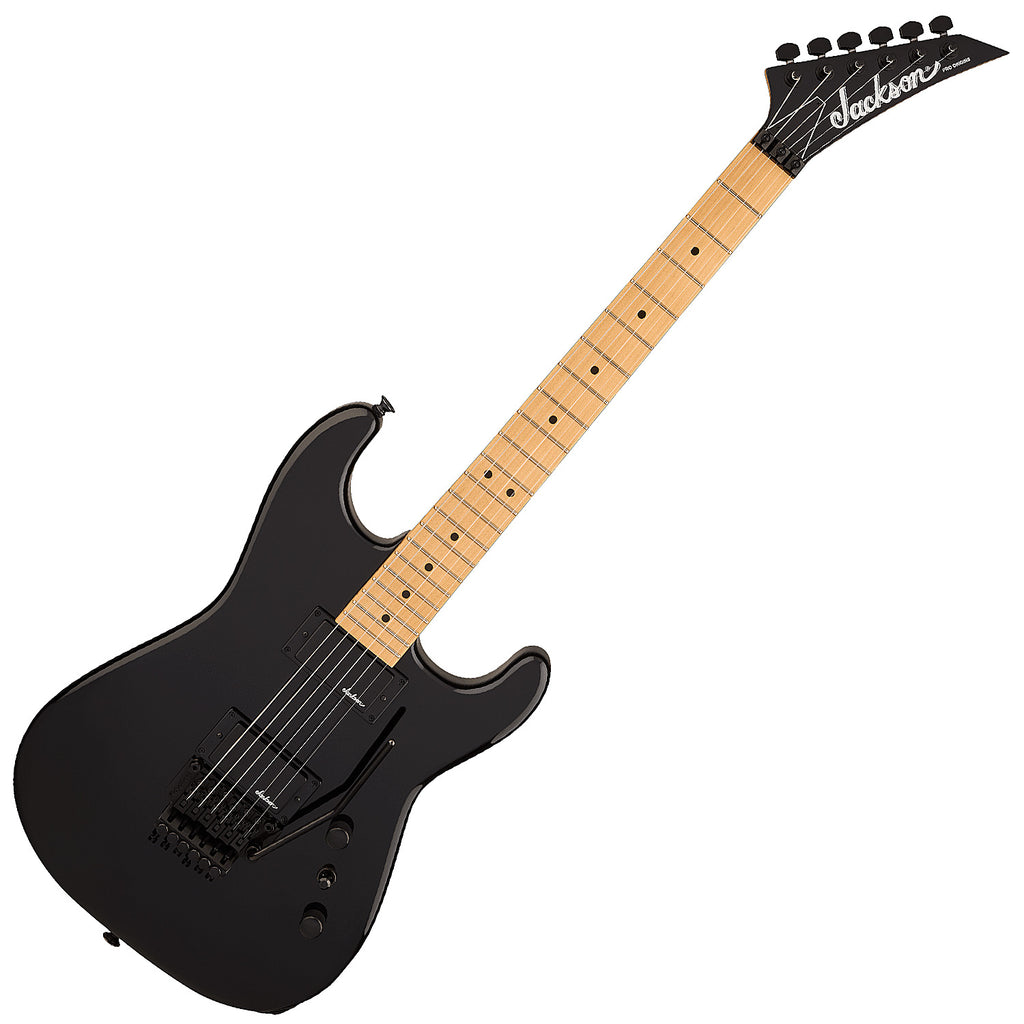 Jackson Pro Origins 1985 San Dimas SD1 HH Electric Guitar FR Maple in Gloss Black - 2910059503