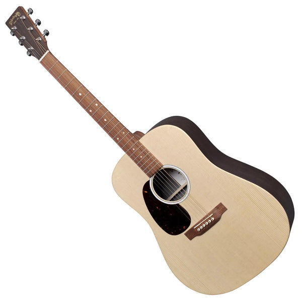 Martin D-X2EL Left Hand Acoustic Electric Sitka Ziricote High Pressure Laminate in Burst w/Gig Bag - DX2EZIRBURSTL